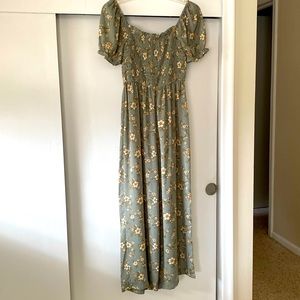 Inspired hearts off the shoulder romper, size small. NWOT